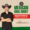 Mexican Grill Night with Alejandro Gutiérrez | Horseshoe Bay Resort | October 4th
