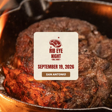 Rib eye Night | San Antonio, TX | September 19th