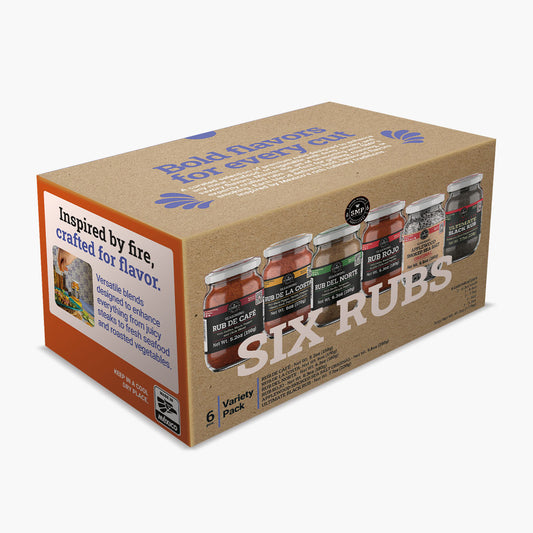 SMP Six Rubs Variety Pack