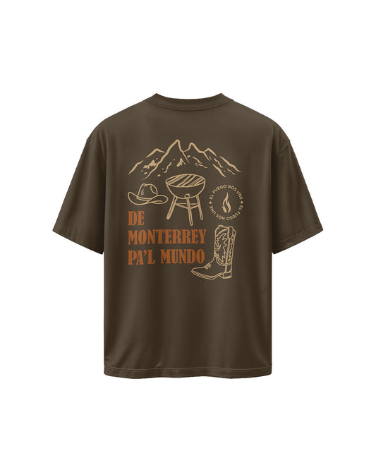 T-Shirt Oversize MTY pal mundo