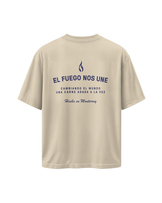 T-Shirt Oversize FUU (beige)