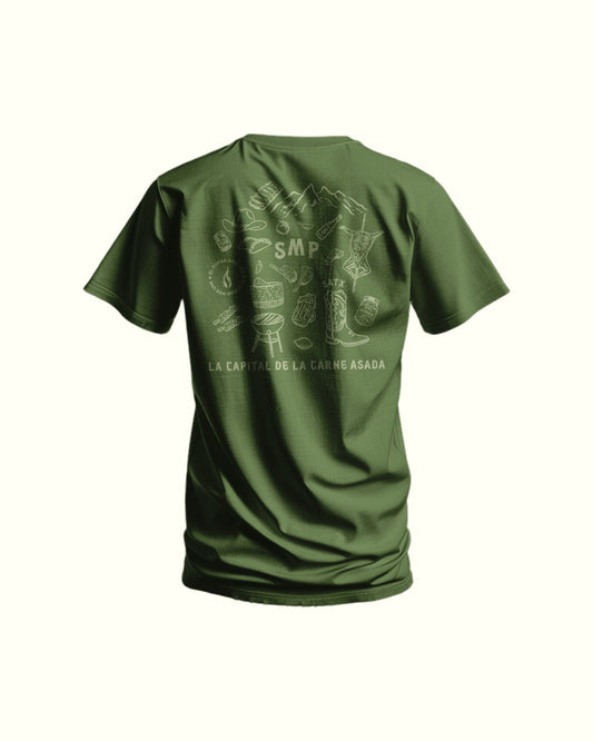 T-Shirt Raíces Regias (verde)