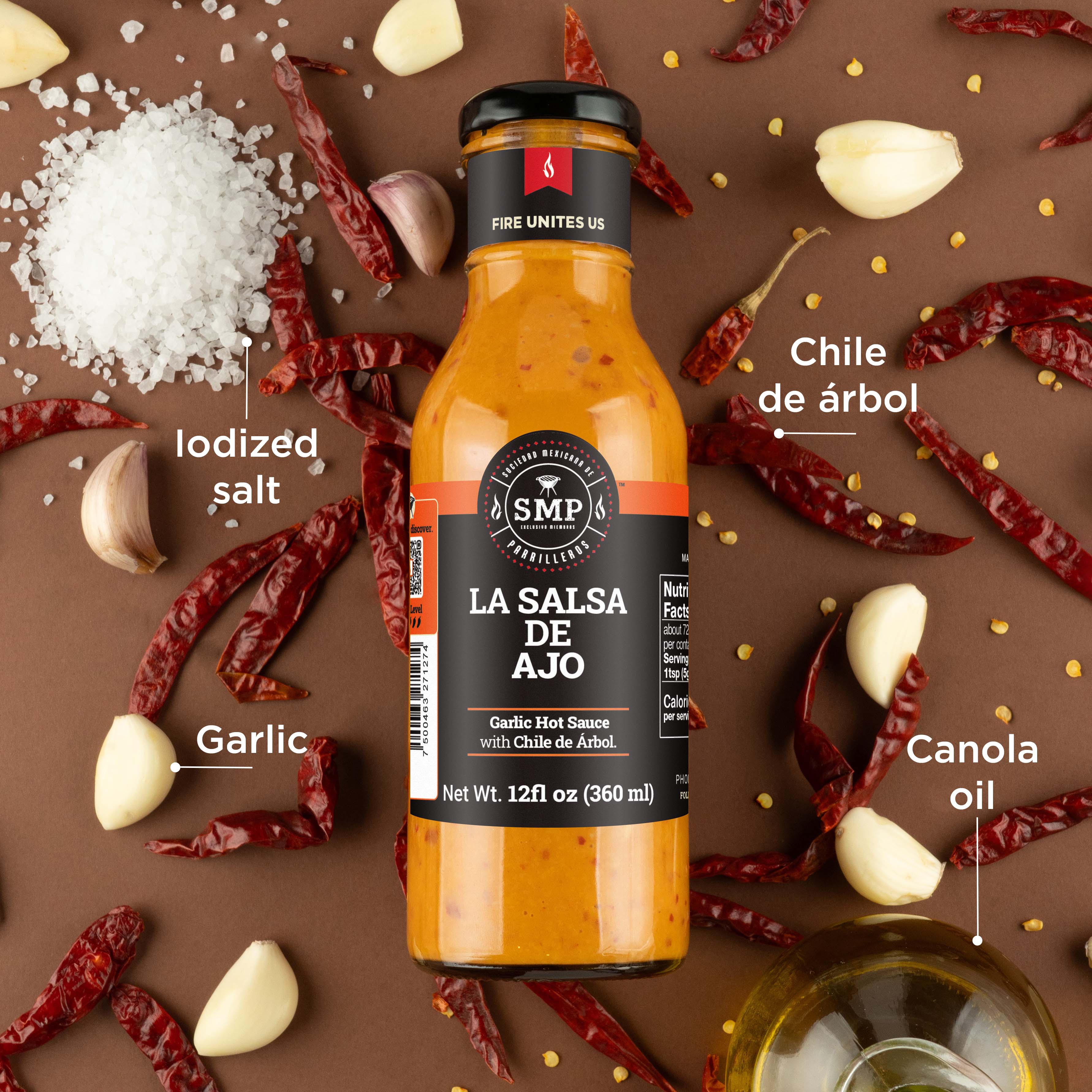 SMP La Salsa de Ajo 12 fl oz