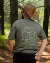 T-Shirt Raíces Regias (verde)