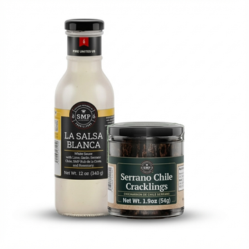 Pack SMP Serrano Chile Cracklings + SMP La Salsa Blanca