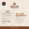 Carne Asada and Salsas | San Antonio, TX. | July 11