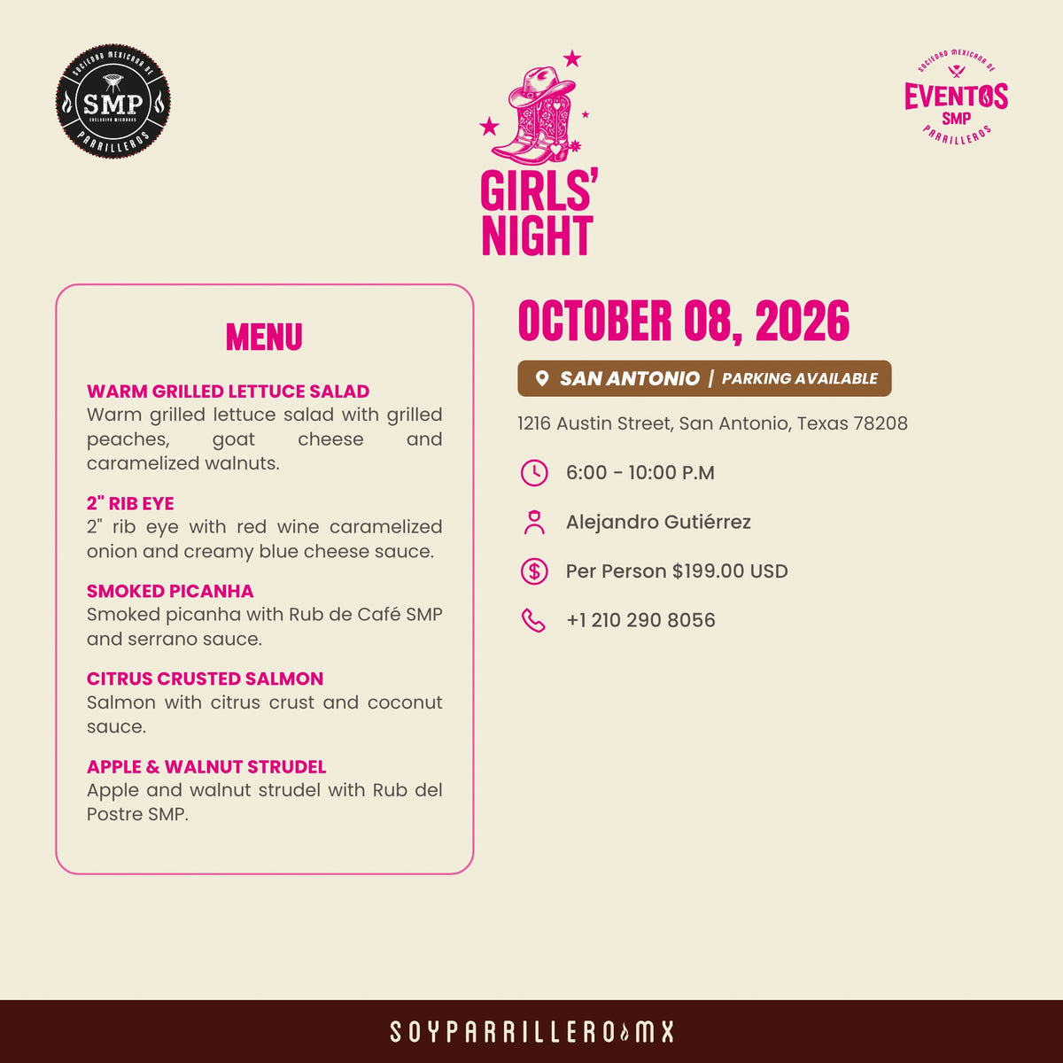 Girls' Night | San Antonio, TX. | October 8