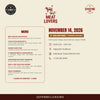 Meat Lovers | San Antonio, TX. | November 14