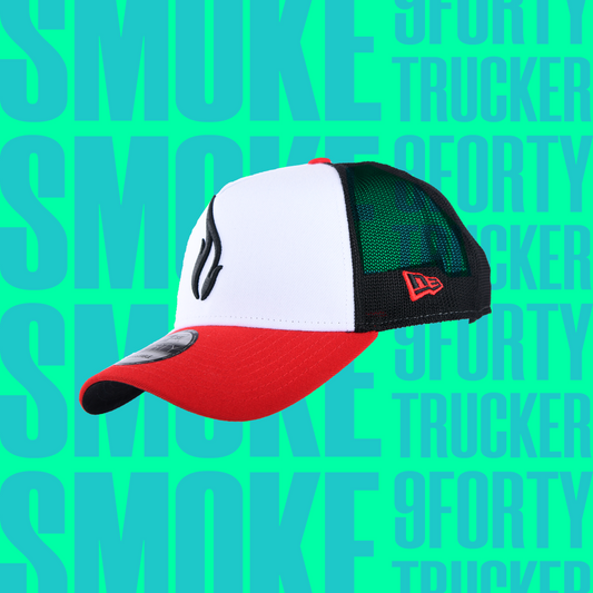 SMP Smoke 9forty Trucker Logo Abierta Negra